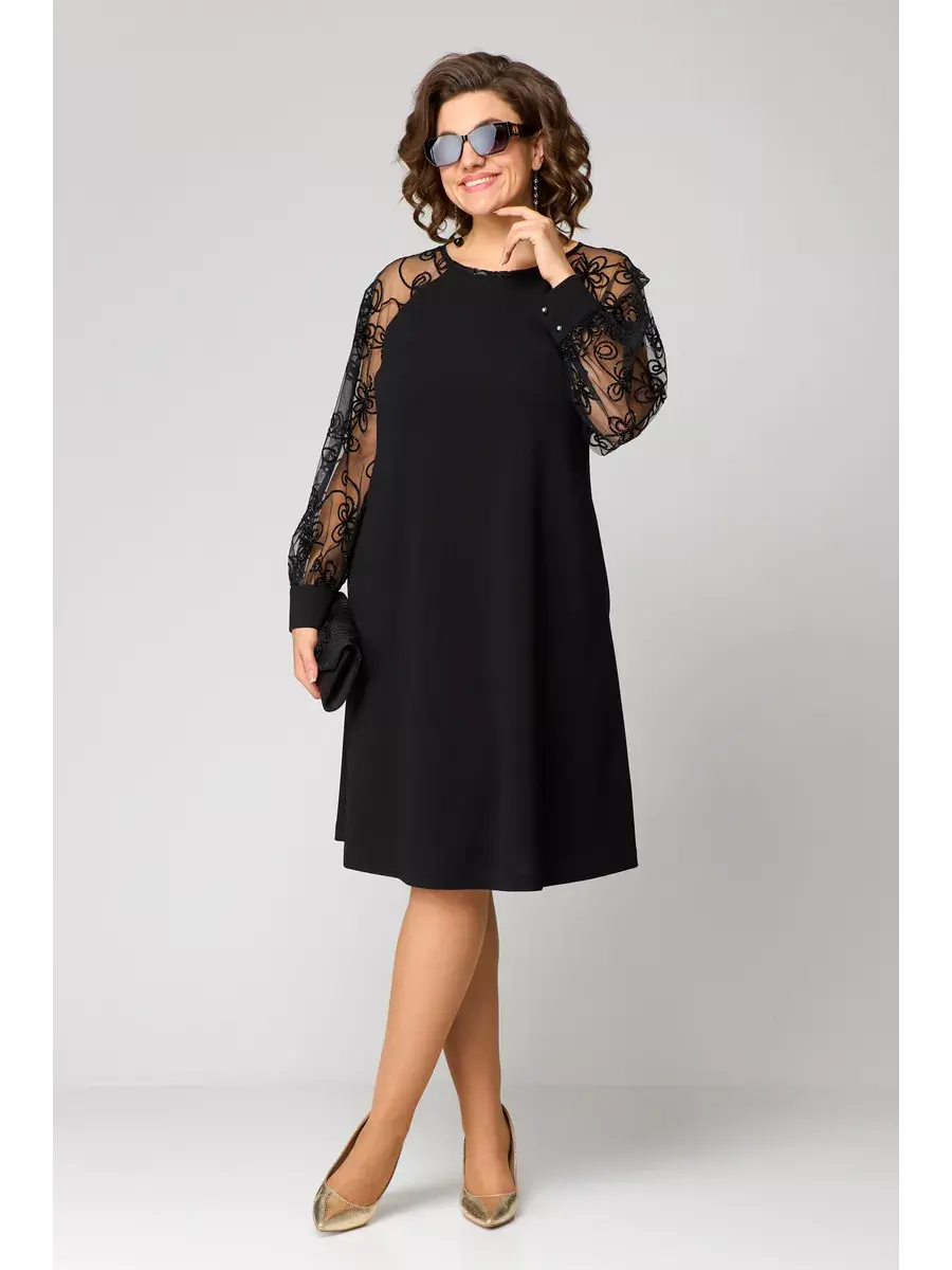 Regina - Classic Midi Dress for Special Occasions