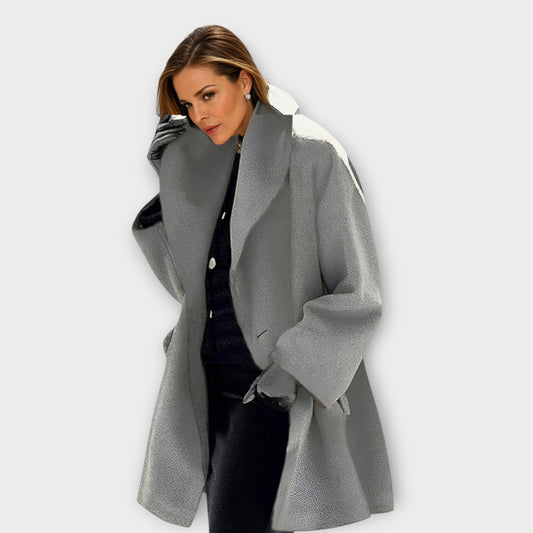 Sofia - Elegant wool coat for autumn and winter