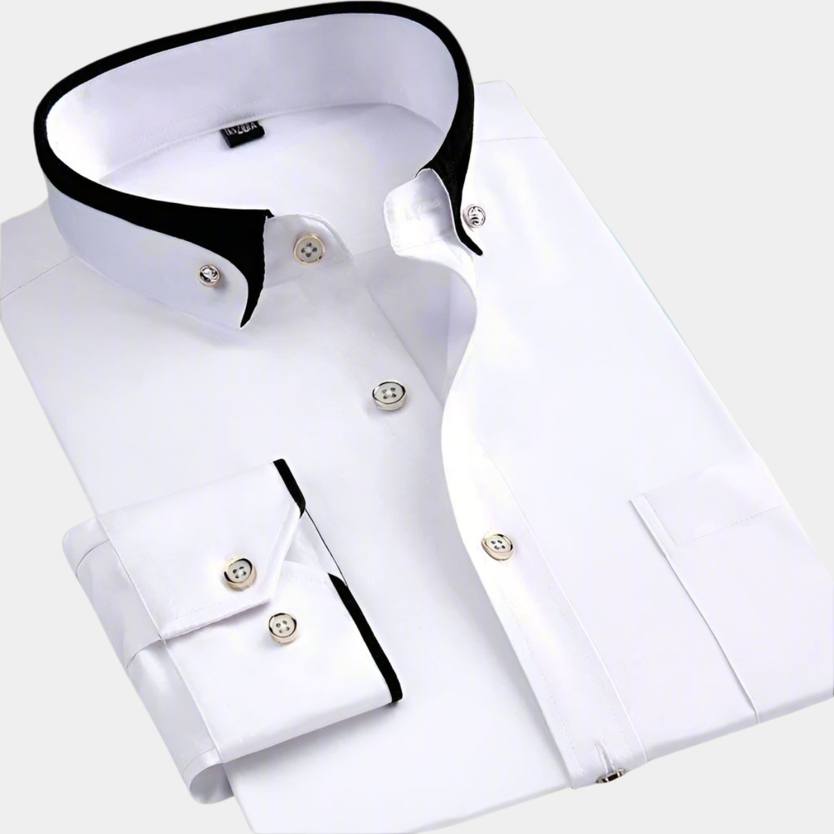 Daan - Breathable and wrinkle-resistant men's shirt for work and leisure