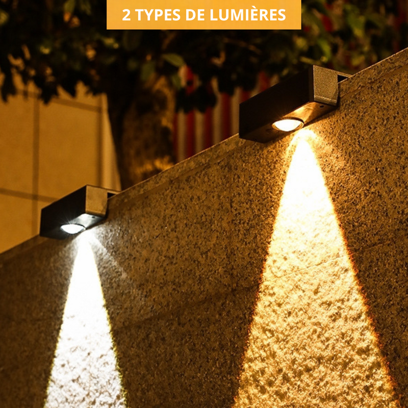 Lampe LED d'extérieur à Energie Solaire | SunGarden Premium | Interrupteur Marche/Arrêt