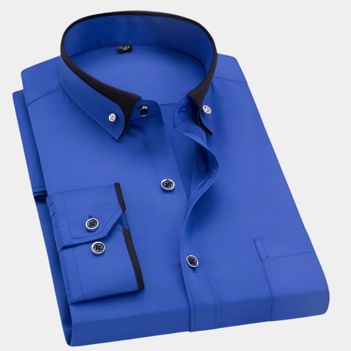 Daan - Breathable and wrinkle-resistant men's shirt for work and leisure