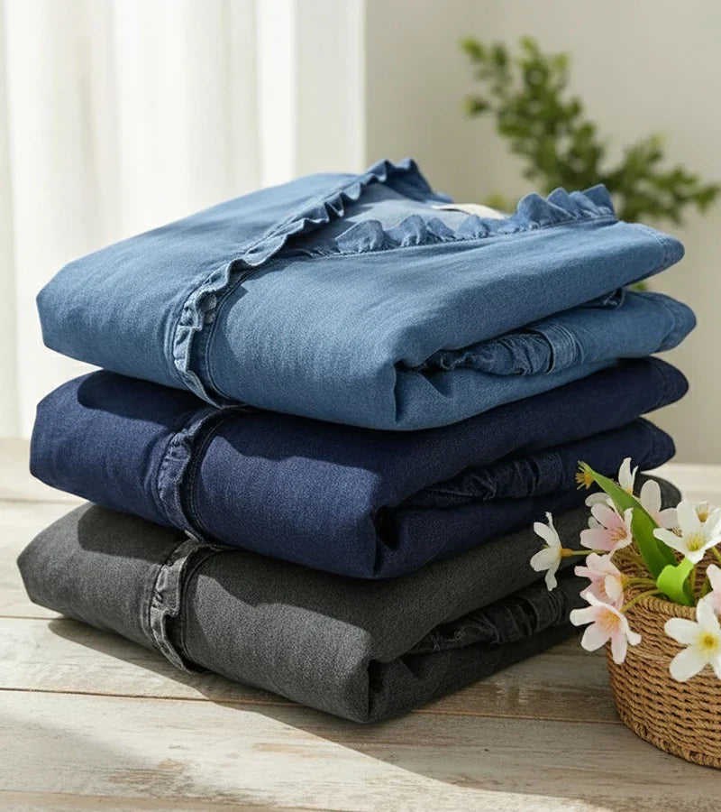 Adele – Blouse Exquisitely Flattering Neckline Silhouette