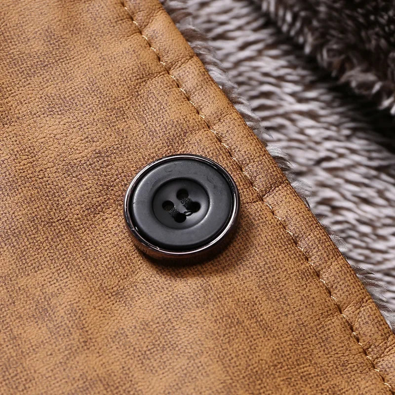 Van Loren - Men's Suede Coat