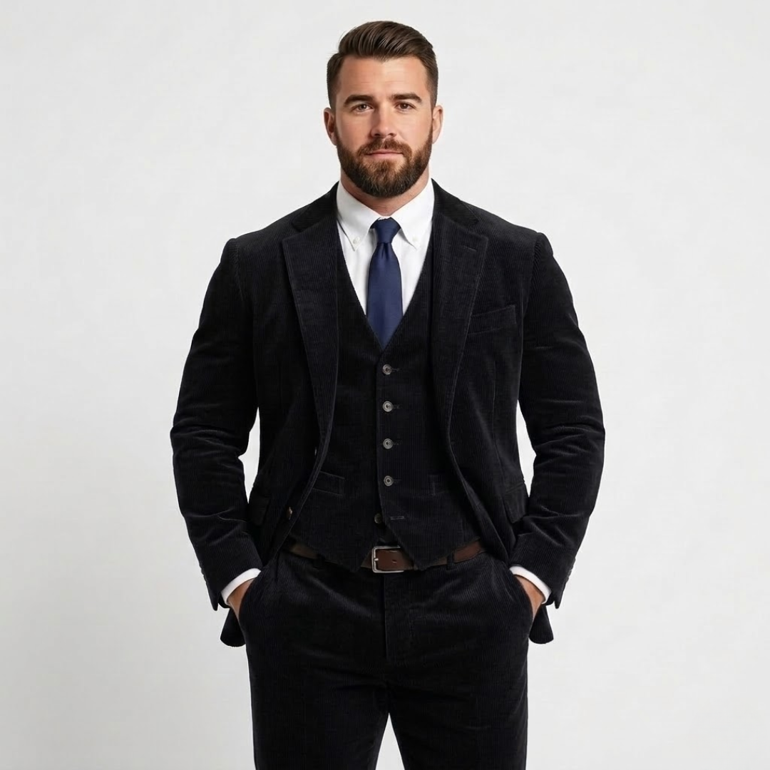 Tommy – Versatile Blazer Set For Success-Jacket-GLAMCOSY-Black-S-GLAMCOSY