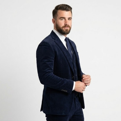 Tommy – Versatile Blazer Set For Success-Jacket-GLAMCOSY-Blue-S-GLAMCOSY