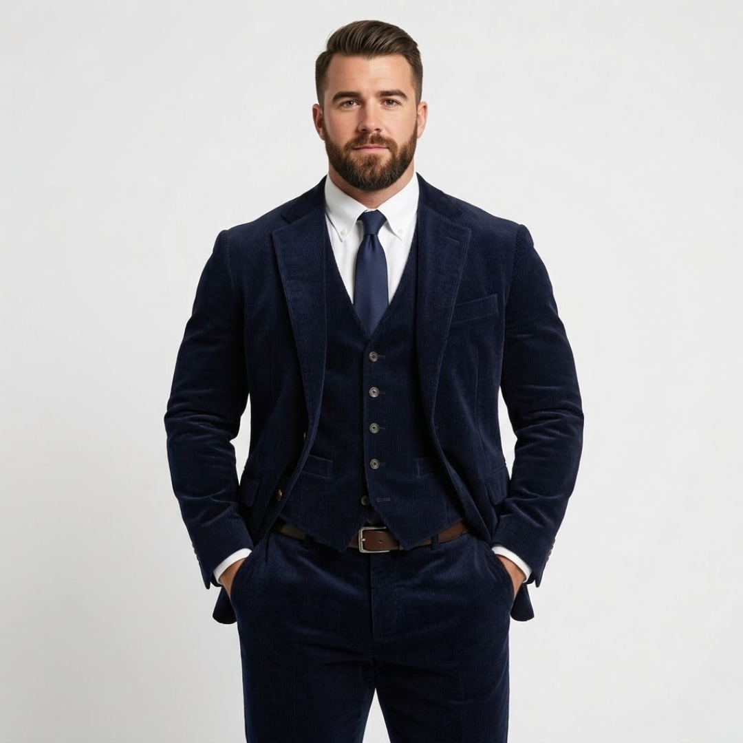 Tommy – Versatile Blazer Set For Success-Jacket-GLAMCOSY-Blue-S-GLAMCOSY