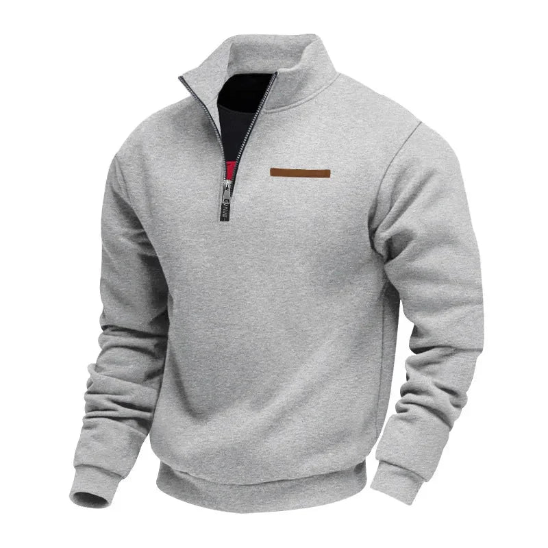 TIJS - Casual fleece sweatshirt for men