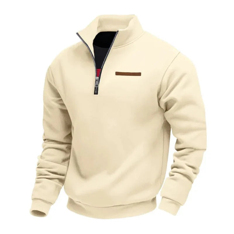 TIJS - Casual fleece sweatshirt for men