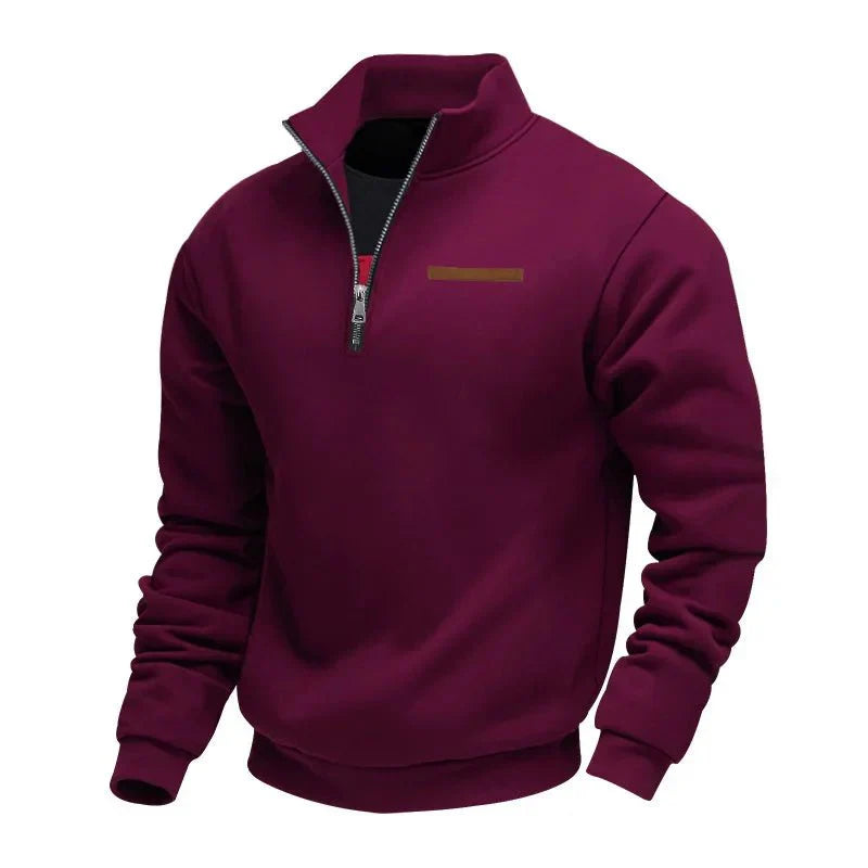 TIJS - Casual fleece sweatshirt for men