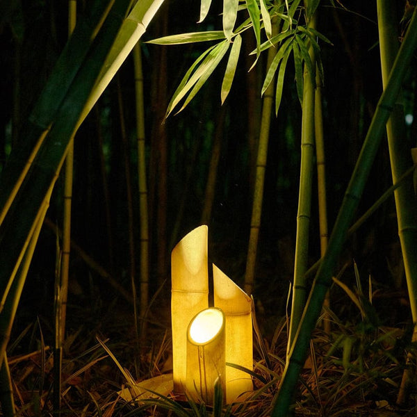 Lampe solaire d'extérieur BambouGlow - Glam & Cosy