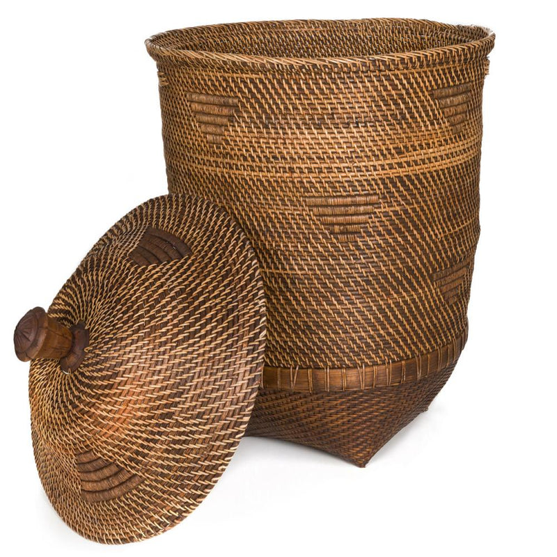 Colonial Laundry Basket - Natural Brown